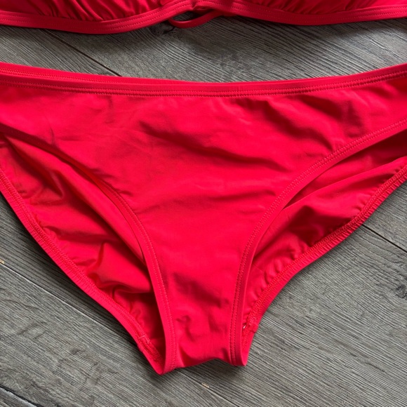 Tory Burch Red Swimsuit Set Size Small - Picture 2 of 11